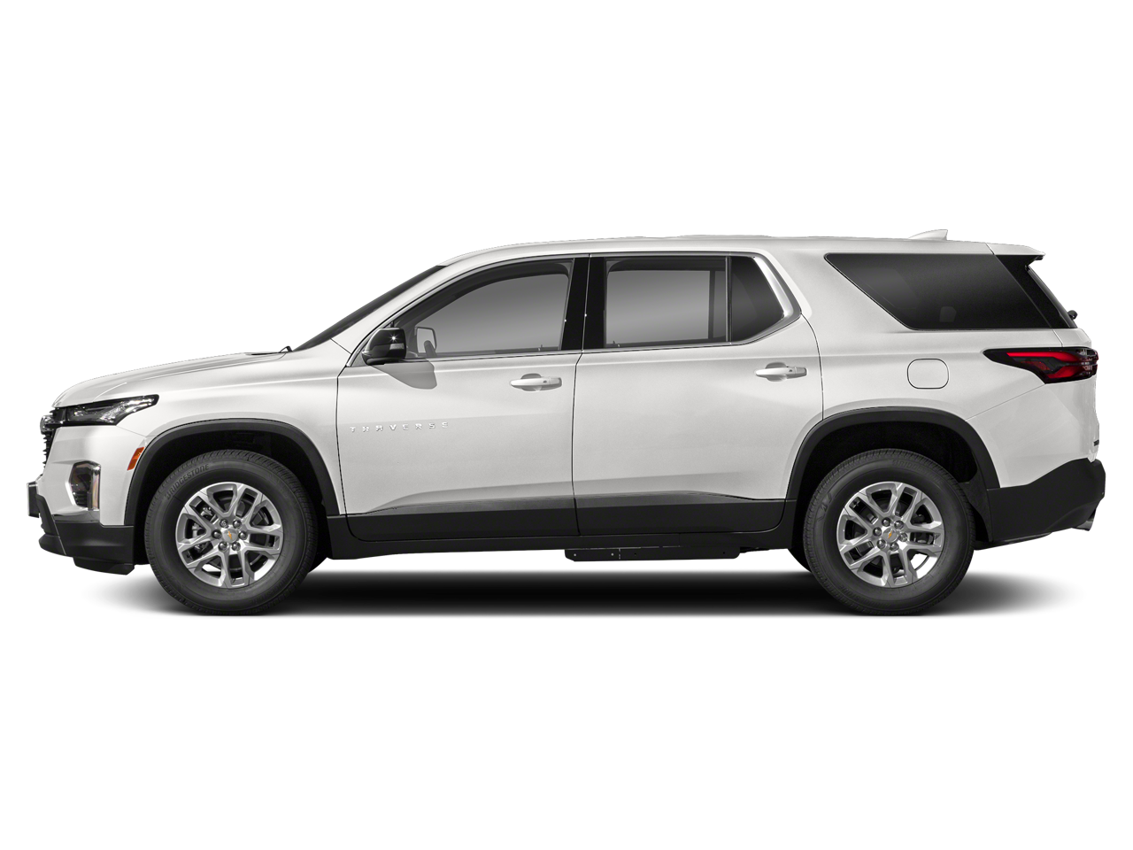 2023 Chevrolet Traverse — rear three-quarter view