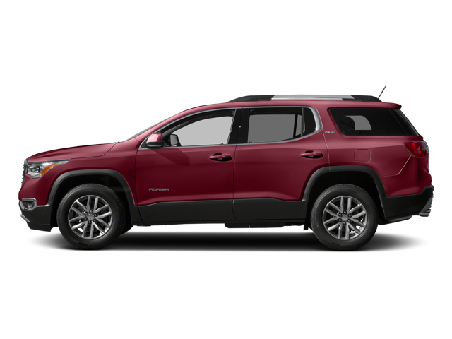 2017 GMC Acadia — rear three-quarter view