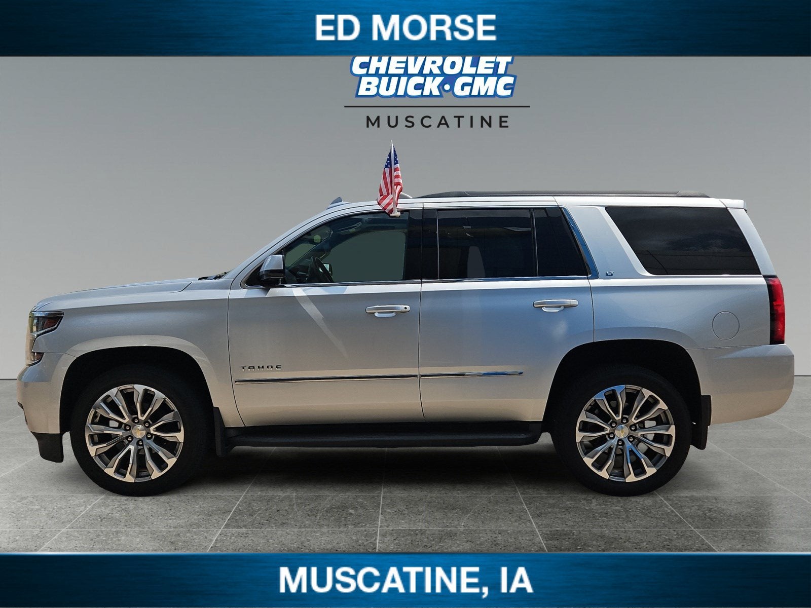 2015 Chevrolet Tahoe — side profile view