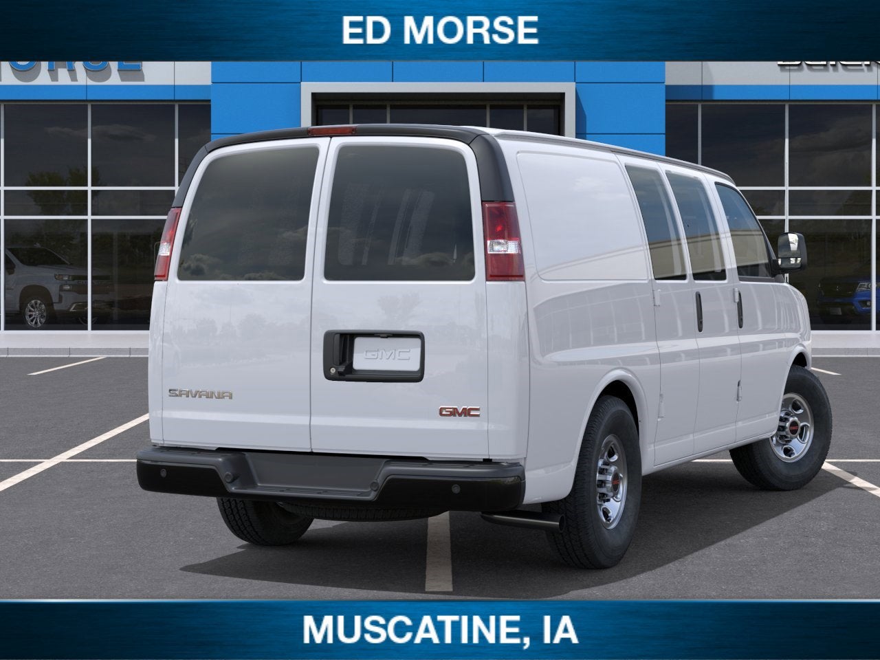 2026 GMC Savana Cargo — interior view