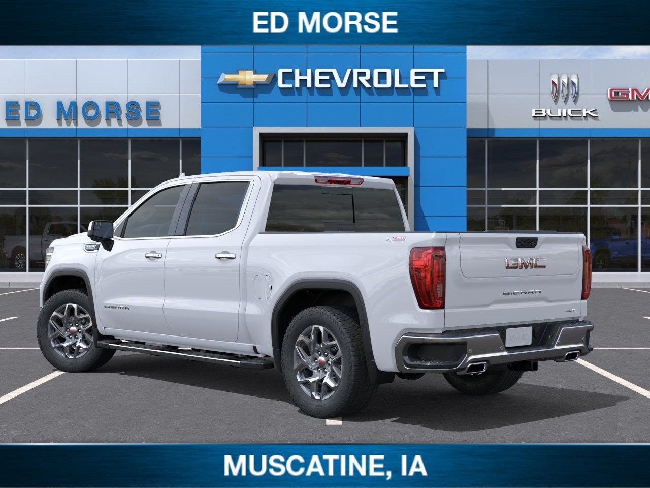 2026 GMC Sierra 1500 — rear three-quarter view